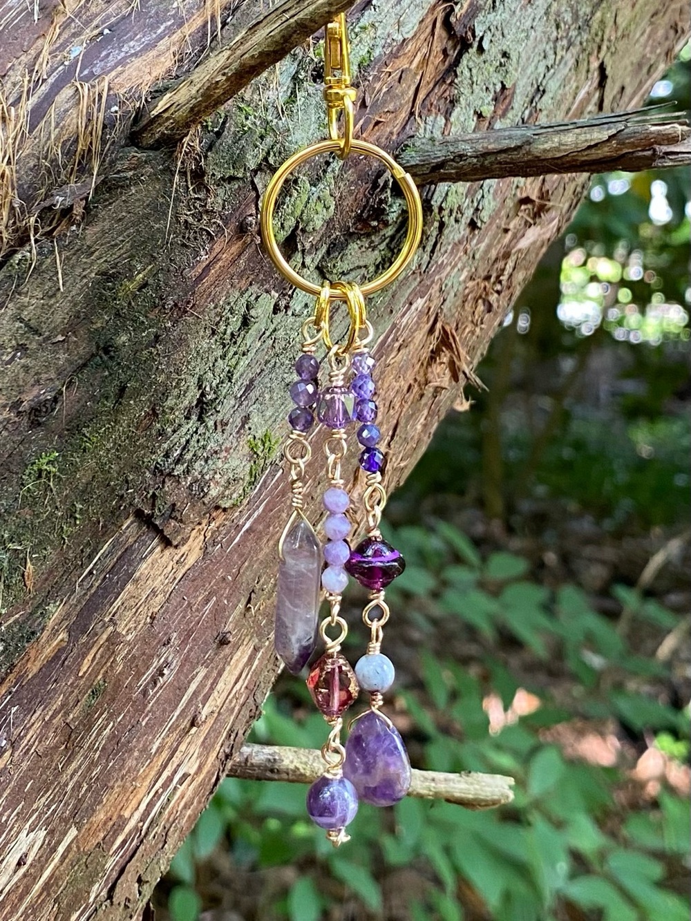 Violet Purse Charm - Picture 3 of 4